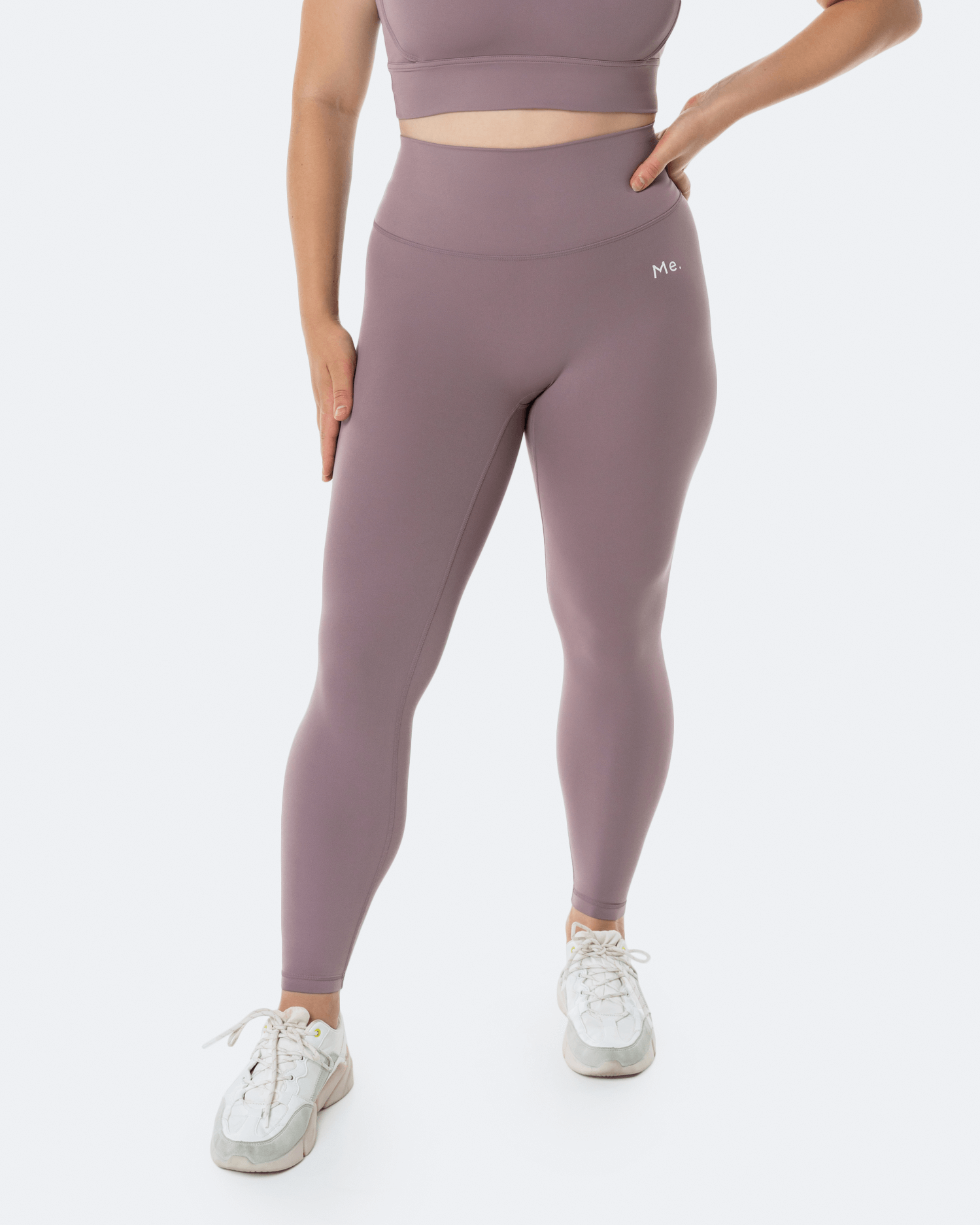 7/8 Leggings in Dusty Pink - Slimoa Boutique