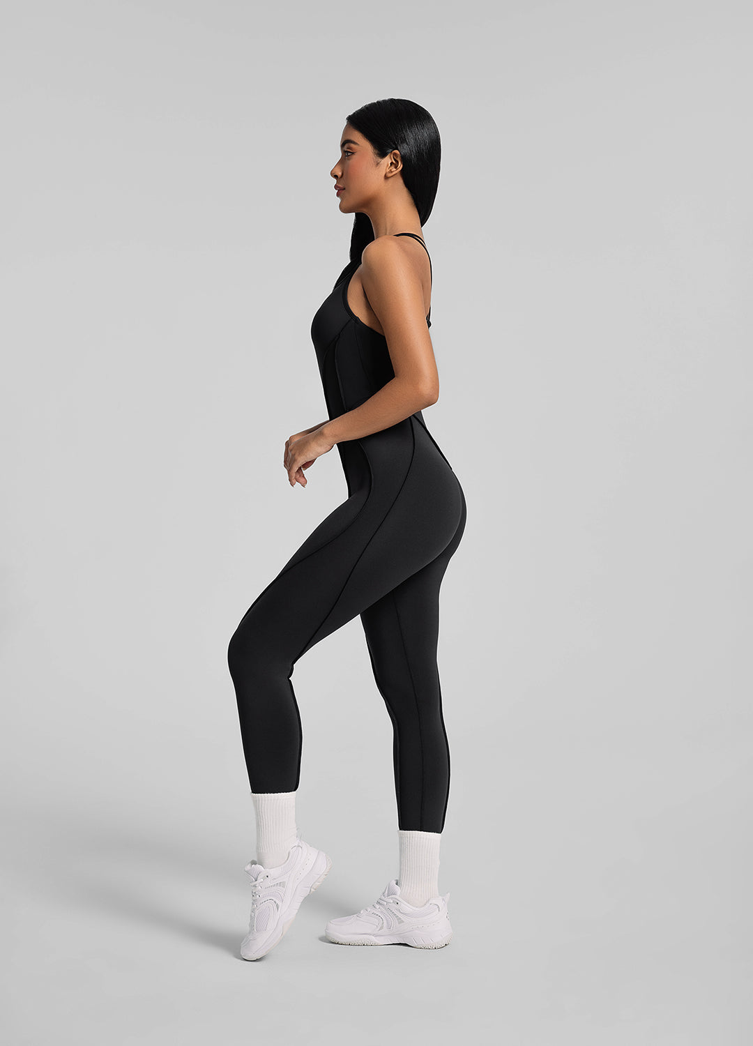 Catsuit mit Strappy Back - Slimoa Boutique