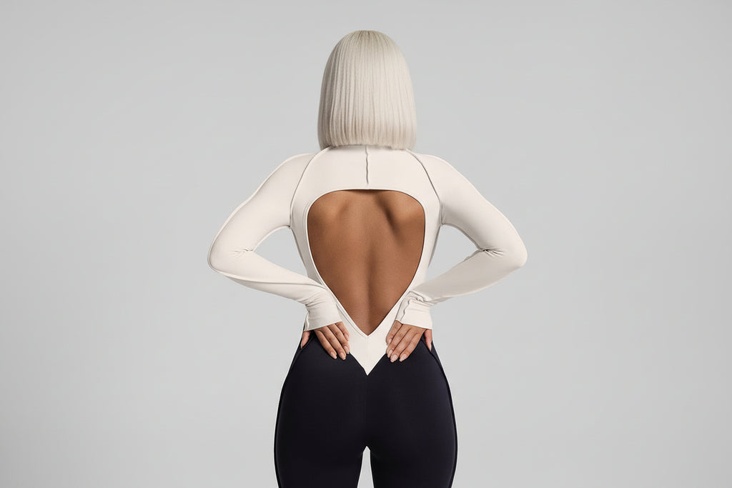 Two-Tone Full-Length Catsuit - Slimoa Boutique