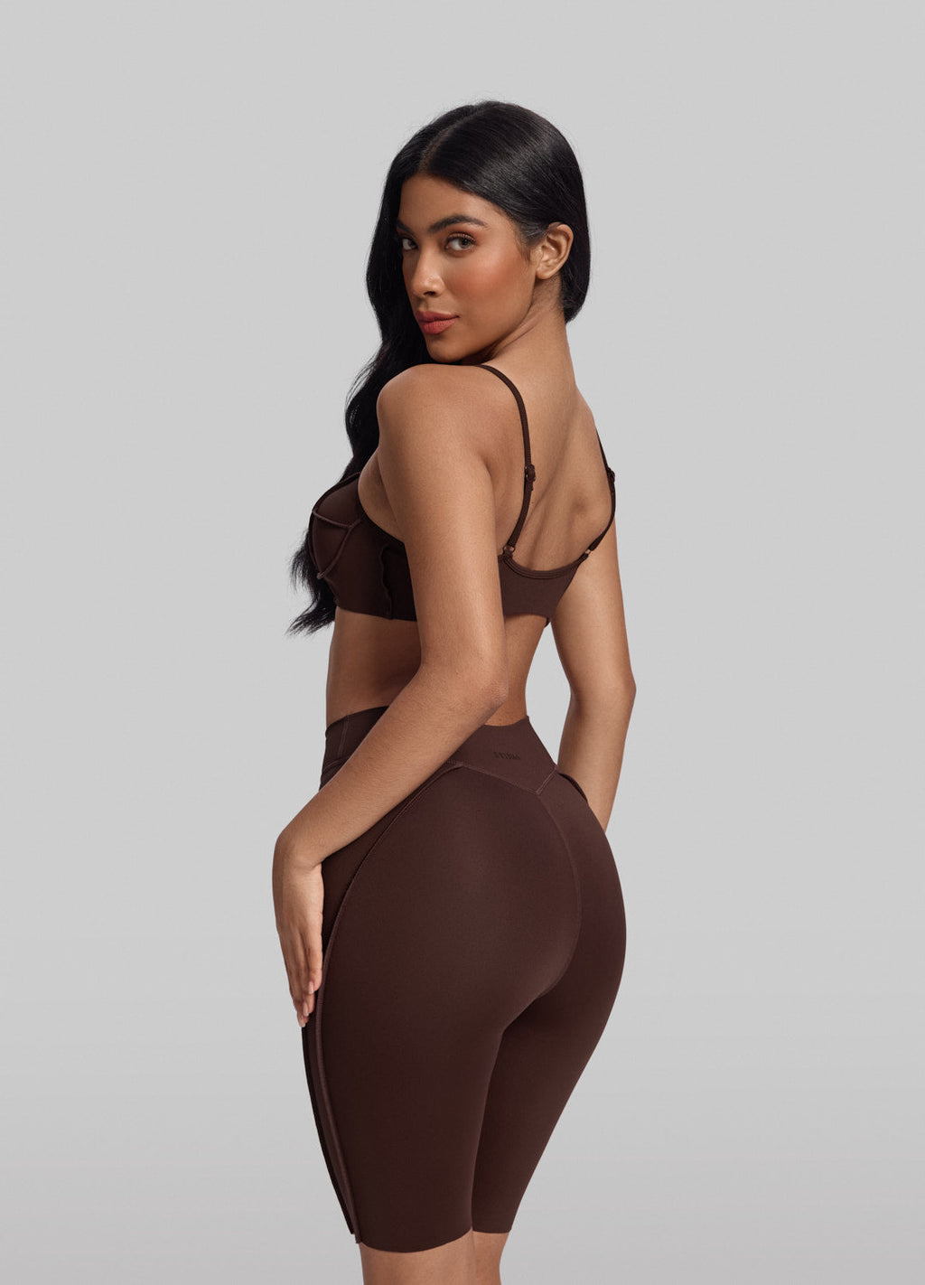 Bike Shorts mit Konturnaht - Slimoa Boutique