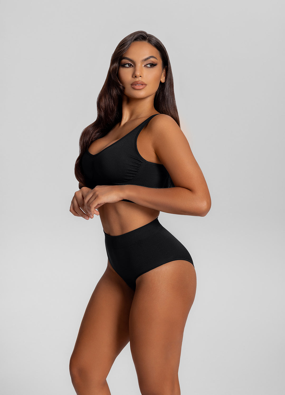 Seamless Mid-Rise Sculpting Briefs Duo Tummy-Control - Slimoa Boutique