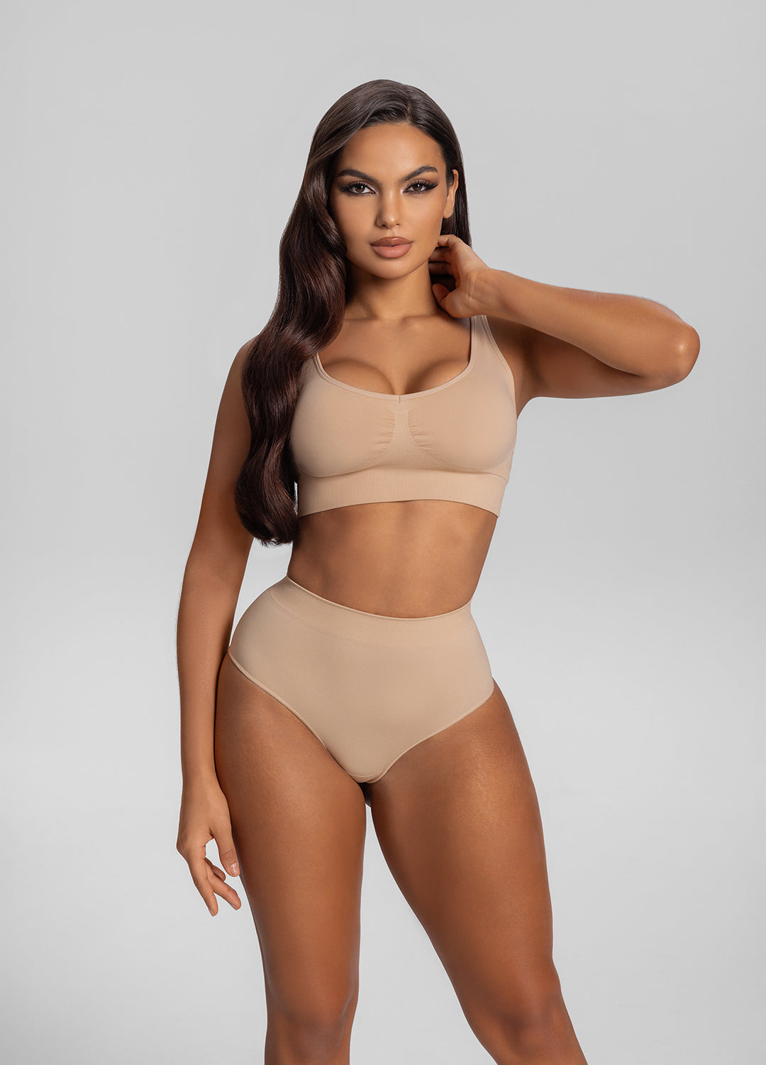 Seamless Mid-Rise Sculpting Briefs Duo Tummy-Control - Slimoa Boutique