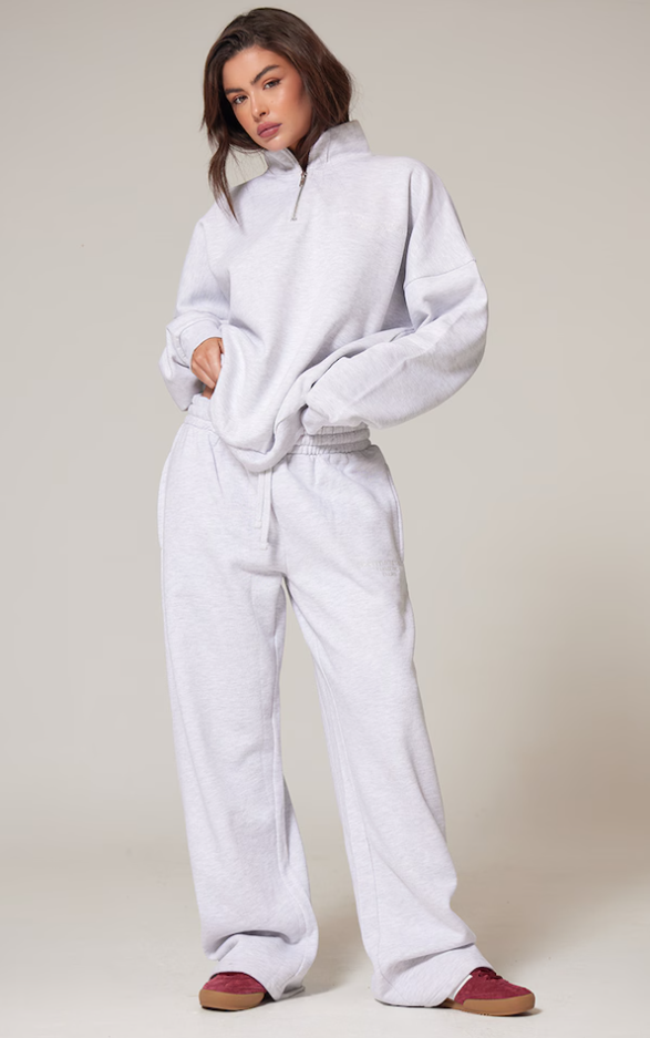 Oversized Quarter Zip - Slimoa Boutique